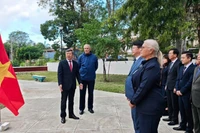 Đại sứ Lê Quang Long phát biểu tại sự kiện. (Ảnh do Đại sứ quán Việt Nam tại Cuba cung cấp)