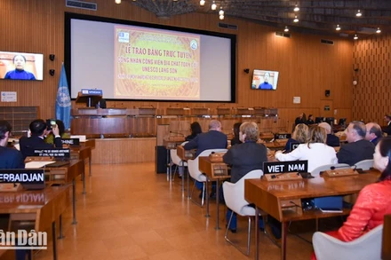 UNESCO một lần nữa ghi danh một địa phương của Việt Nam vào mạng lưới công viên địa chất toàn cầu. (Ảnh: MINH DUY)