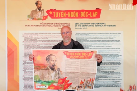 Giới thiệu về hành trình 80 năm độc lập-tự do-hạnh phúc tại Hội báo Nhân đạo 2025