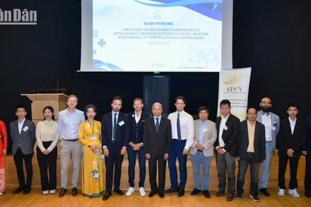 Hội thảo mở ra nhiều triển vọng hợp tác trong lĩnh vực y tế số. (Ảnh: KHẢI HOÀN)