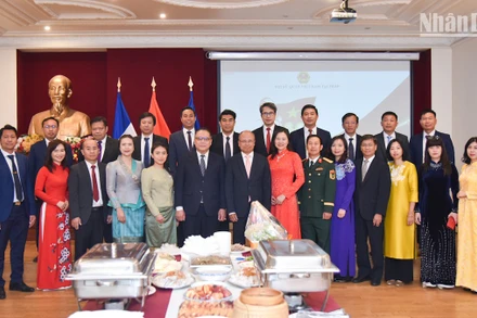 Việt Nam và Lào đều kỷ niệm nhiều ngày lễ lớn của dân tộc năm nay. (Ảnh: MINH DUY)