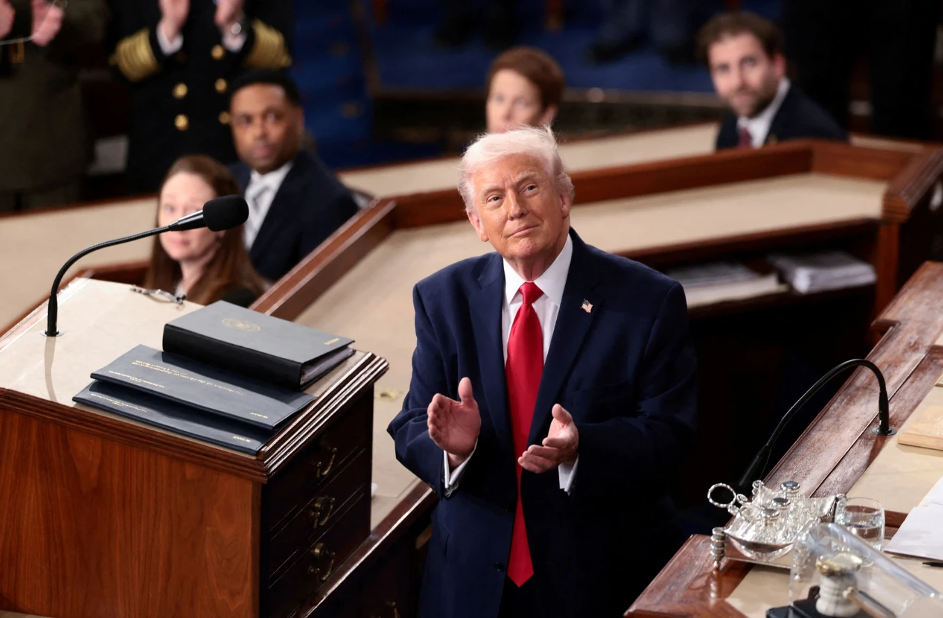 Tổng thống Mỹ Donald Trump tuyên bố thời đại hoàng kim trong thông điệp Liên bang 2026