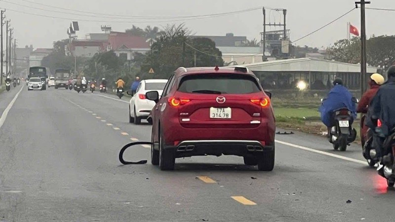 Hiện trường vụ việc. (Ảnh CTV)