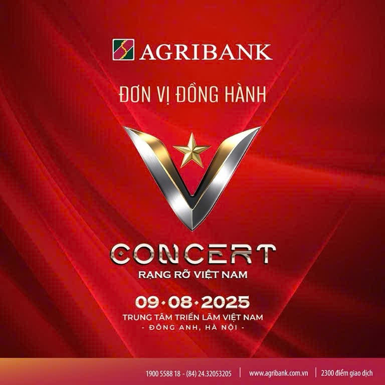 Agribank đồng hành cùng đại nhạc hội V Concert rạng rỡ Việt Nam z6958303890816-d90d10126fb19e80bf86319cd95e2ea0.jpg