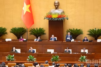  Kỳ họp thứ 9, Quốc hội khóa XV. (Ảnh: DUY LINH)