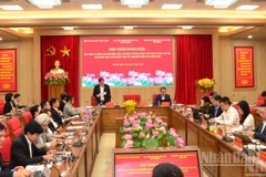 Quang cảnh hội thảo. (Ảnh: PHẠM CƯỜNG)