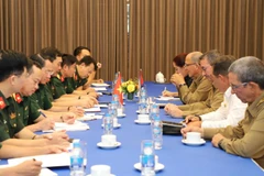 Quang cảnh hội đàm