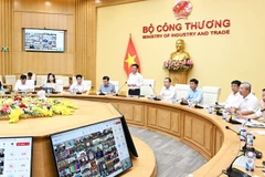 Bộ trưởng Công thương Nguyễn Hồng Diên chủ trì hội nghị.