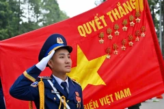 Video trực tiếp buổi tổng hợp luyện diễu binh mừng Quốc khánh 2/9