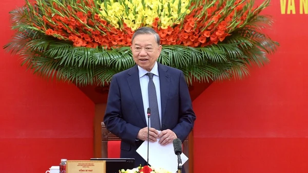 Tổng Bí thư Tô Lâm. (Ảnh: ĐĂNG KHOA)