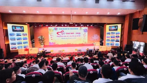 Chương trình “Tết thợ mỏ-2026” với chủ đề “Mừng Đảng quang vinh-Mừng đất nước đổi mới”.