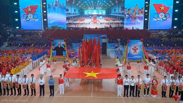 Quang cảnh Đại hội Thể dục thể thao Tập đoàn Công nghiệp Than-Khoáng sản Việt Nam lần thứ III, năm 2026.