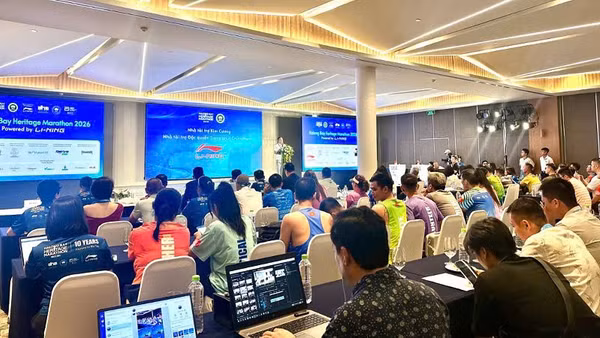 Lễ công bố Giải Marathon Quốc tế Di sản Hạ Long 2026.