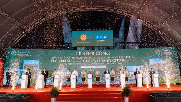 Quần thể FLC Pleiku có quy mô 517ha, tổng mức đầu tư gần 20.000 tỷ đồng.