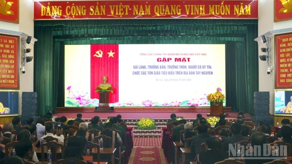 Quang cảnh buổi gặp mặt.