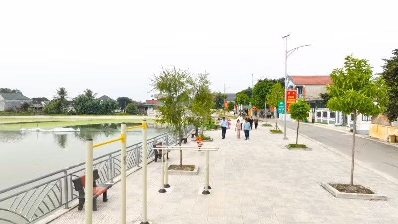 Chương trình xây dựng nông thôn mới ở Thanh Hóa đạt nhiều kết quả ấn tượng.