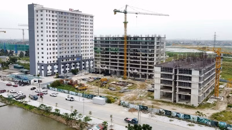 Dự án nhà ở xã hội tại phường Quảng Thành, tỉnh Thanh Hóa. 