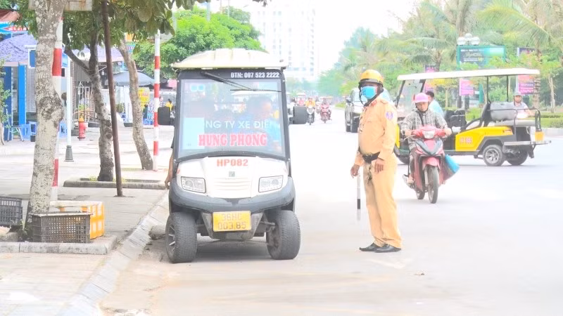 Sầm Sơn tạm dừng hoạt động xe điện từ ngày 1/7/2025.