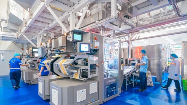 Nhà máy PepsiCo Ninh Bình với tổng vốn đầu tư gần 90 triệu USD.