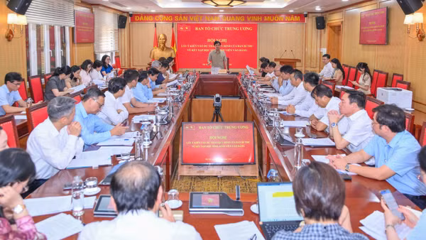 Quang cảnh hội nghị. (Ảnh: THẾ ĐẠI)