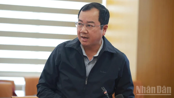 Ông Trần Đình Luân, Cục trưởng Thủy sản và Kiểm ngư (Bộ Nông nghiệp và Môi trường). 