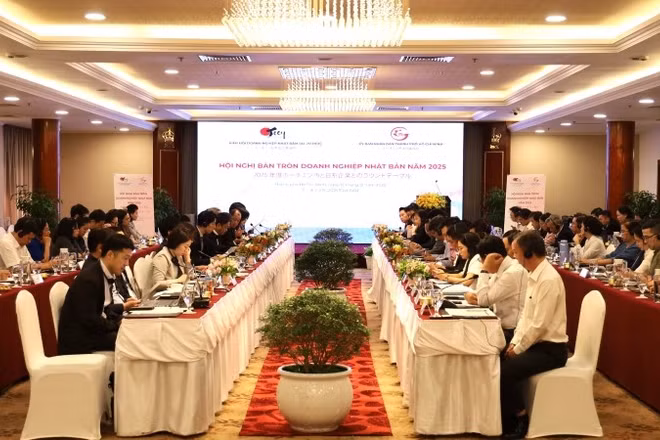 Quang cảnh Hội nghị bàn tròn doanh nghiệp Nhật Bản năm 2025.