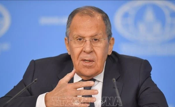 Ngoại trưởng Nga Sergei Lavrov. (Ảnh: THX/TTXVN)