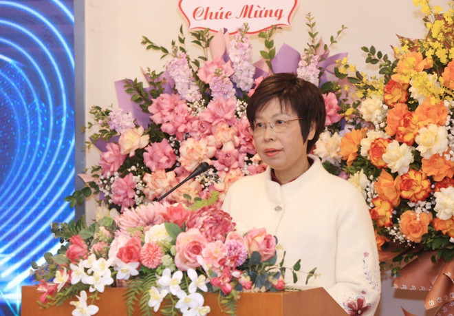 Tổng Giám đốc Thông tấn xã Việt Nam Vũ Việt Trang phát biểu. (Ảnh: Tuấn Anh/TTXVN) Tổng Giám đốc Thông tấn xã Việt Nam Vũ Việt Trang phát biểu. (Ảnh: Tuấn Anh/TTXVN)