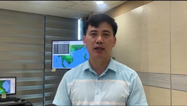 Ông Nguyễn Văn Hưởng, Trưởng phòng Dự báo thời tiết, Trung tâm Dự báo Khí tượng Thủy văn quốc gia.