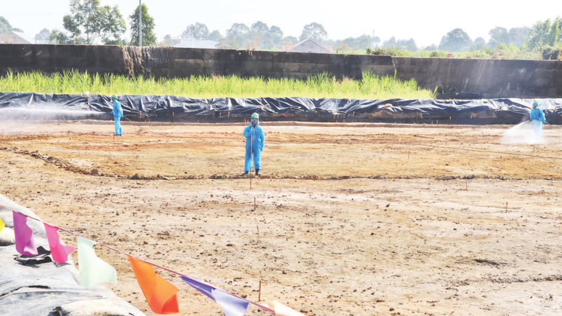 Xử lý dioxin tại sân bay Biên Hòa.