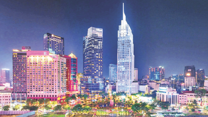 Khu vực trung tâm Thành phố Hồ Chí Minh được quy hoạch xây dựng Trung tâm Tài chính quốc tế. (Ảnh ANH THẾ)