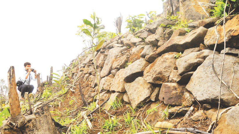 Di tích Trường Lũy còn sót lại cho đến ngày nay.