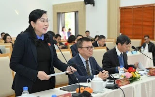 Ủy viên Trung ương Đảng, Chủ nhiệm Ủy ban Khoa học, Công nghệ và Môi trường của Quốc hội Nguyễn Thanh Hải kết luận hội thảo “Nghị quyết số 57-NQ/TW và 68-NQ/TW: Nền tảng để doanh nghiệp tư nhân đột phá phát triển khoa học, công nghệ, đổi mới sáng tạo và chuyển đổi số”. (Ảnh Thế Đại)