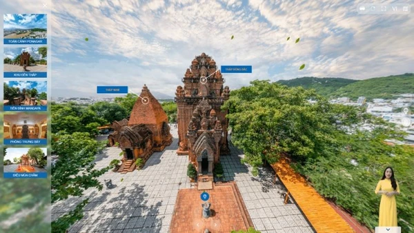 Thánh địa Mỹ Sơn (Quảng Nam) được số hoá bằng công nghệ thực tế ảo. 