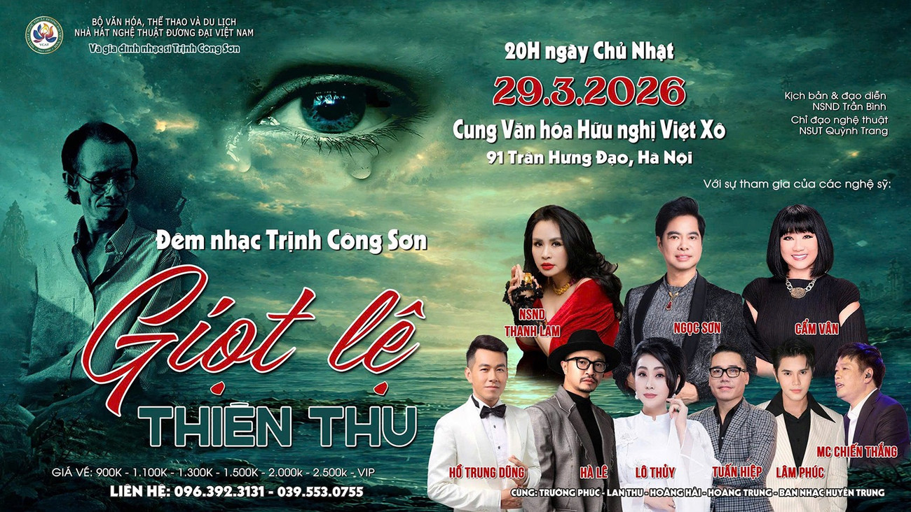 Đêm nhạc kỷ niệm 25 năm ngày mất của nhạc sĩ Trịnh Công Sơn