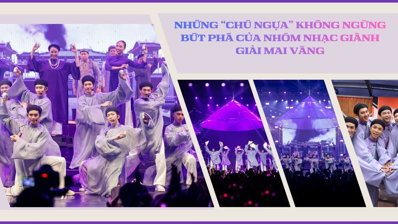 Những “chú ngựa” không ngừng bứt phá của nhóm nhạc giành giải Mai Vàng