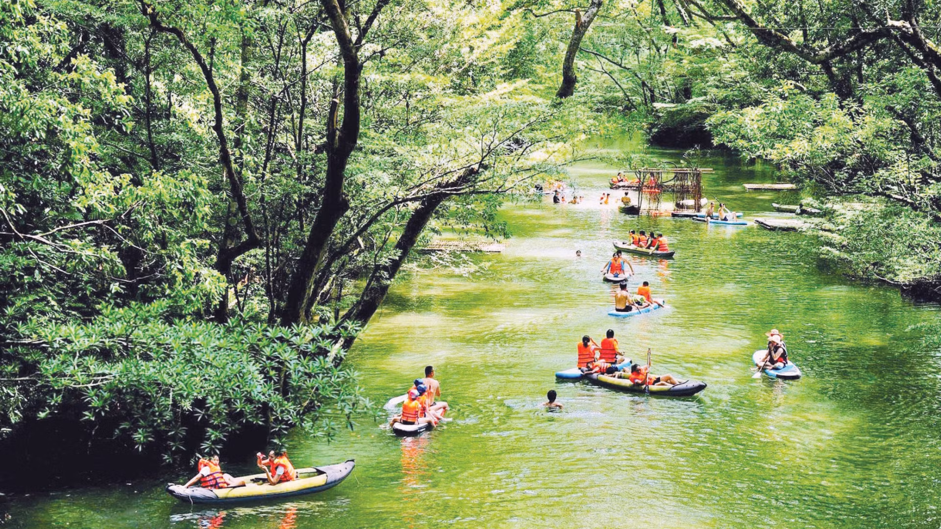 Du lịch sinh thái phía tây bắc Quảng Trị. (Ảnh: HOÀNG AN)