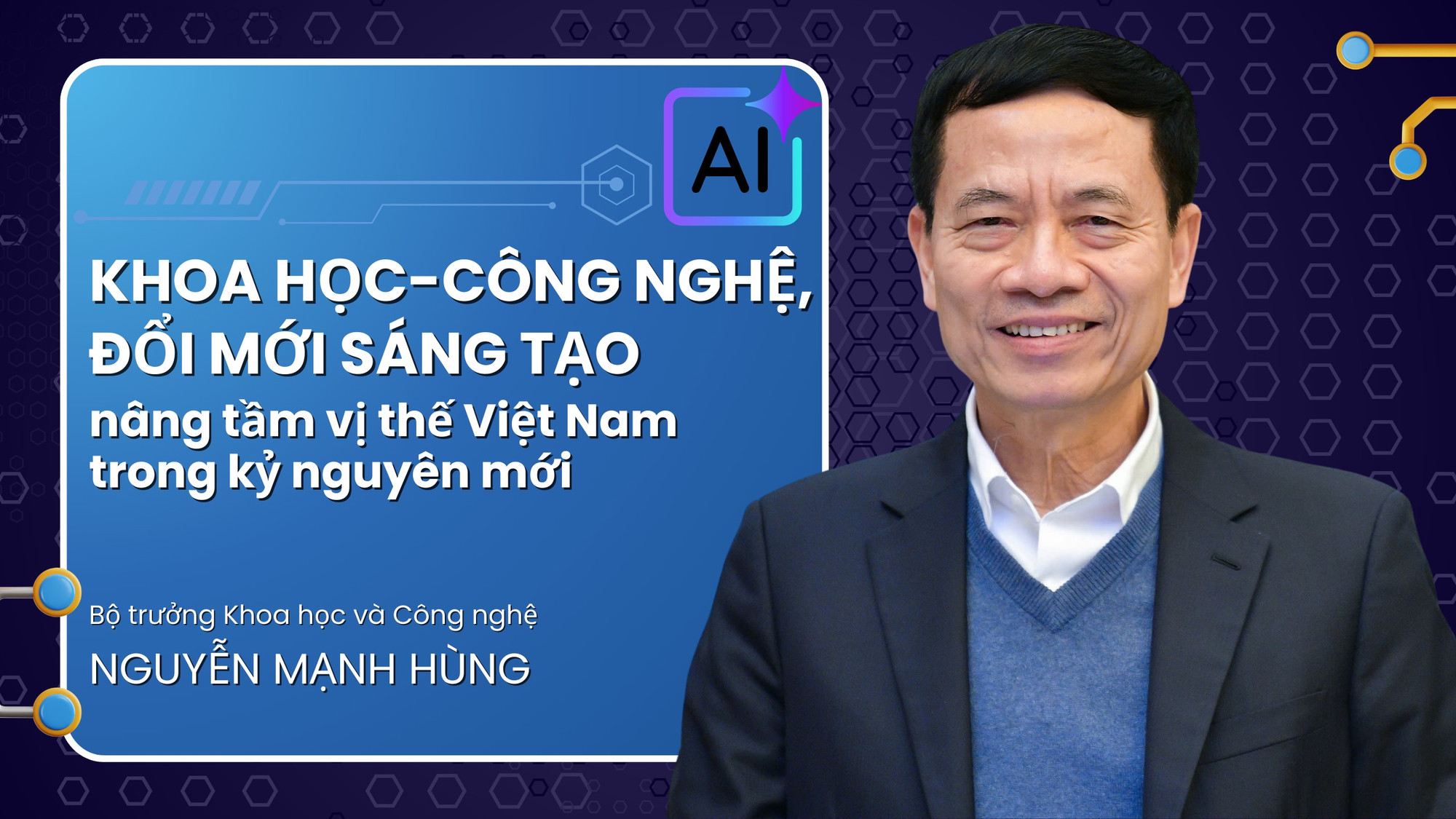 Khoa học-công nghệ, đổi mới sáng tạo nâng tầm vị thế Việt Nam trong kỷ nguyên mới