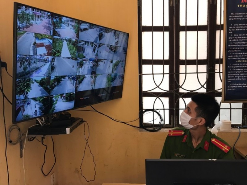 Mô hình “camera phòng, chống tội phạm” được triển khai trên nhiều địa bàn của thành phố, mang lại hiệu quả thiết thực. camera-938.jpg