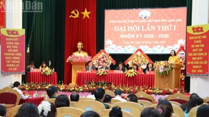 Đại hội lần thứ 1, nhiệm kỳ 2025-2030 Đảng bộ Mặt trận Tổ quốc Việt Nam tỉnh Lạng Sơn. 