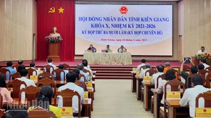 Quang cảnh kỳ họp.