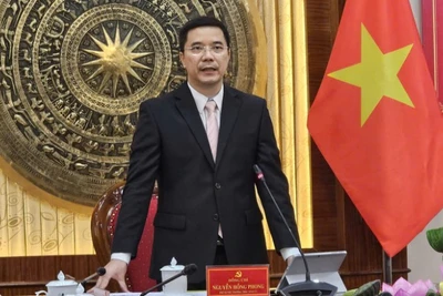 Phó Bí thư Thường trực Tỉnh ủy Thanh Hóa phát biểu định hướng tuyên truyền.