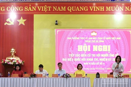 Ban Thường trực Ủy ban Mặt trận Tổ quốc Việt Nam thành phố Đà Nẵng tổ chức Hội nghị tiếp xúc giữa cử tri với người ứng cử đại biểu Quốc hội khóa XVI, nhiệm kỳ 2026-2031, đơn vị bầu cử số 4 tại xã Quế Sơn Trung.