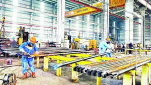Công ty cổ phần Việt Vương đẩy nhanh tiến độ sản xuất, bảo đảm hoàn thành toàn bộ sản phẩm trước ngày 20/6/2025.