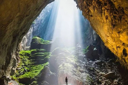 Hang Sơn Đoòng. (Ảnh: Vườn quốc gia Phong Nha-Kẻ Bàng)