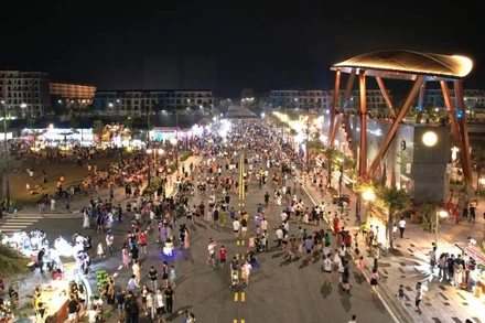 Chuỗi các hoạt động của Tuần Du lịch năm 2024 của tỉnh Quảng Bình diễn ra tại xã Bảo Ninh, thành phố Đồng Hới.