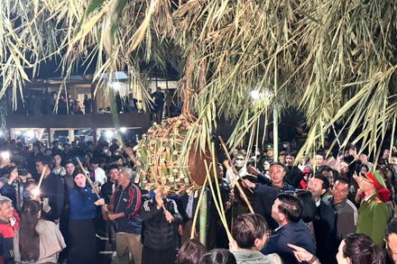 Lễ hội đập trống của người Ma Coong - Di sản văn hóa phi vật thể quốc gia của tỉnh Quảng Bình.