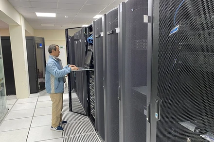 Hạ tầng kỹ thuật phục vụ nghiên cứu trí tuệ nhân tạo tại Viện Công nghệ thông tin.