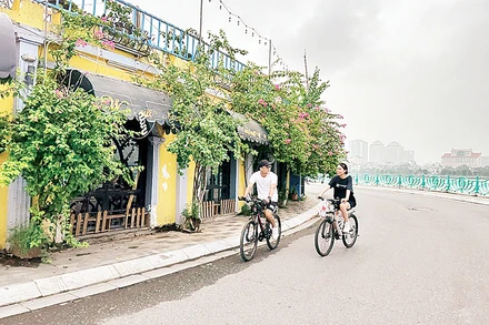 Đường Quảng An, một tuyến đường đẹp của Thủ đô.