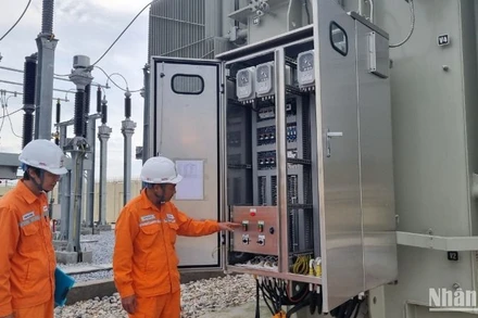 Công trình đường dây và trạm biến áp 110kV sông Trà (tỉnh Thái Bình) đã được đưa vào vận hành ổn định từ năm 2024.
